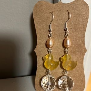 Unique Freshwater Pearl Earrings